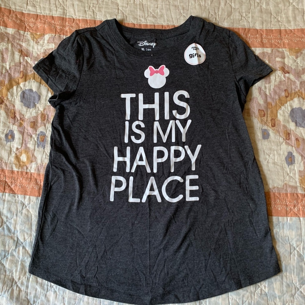 Disney shirt. Never worn. Girls size XL.